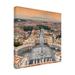 Ebern Designs Dolce Vita Rome 3 View of Rome from Dome of St. Peters Basilica II by Philippe Hugonnard - Wrapped Canvas Photograph Print Canvas | Wayfair