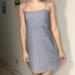 Brandy Melville Dresses | Brandy Melville Gingham Karla Dress | Color: Blue/White | Size: Os