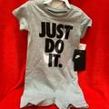 Nike One Pieces | 2 Piece Set 12 Months Nike | Color: Black/Gray | Size: 9-12mb