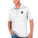 Men's Antigua White Sacramento Kings Compass Polo