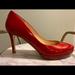 Jessica Simpson Shoes | Jessica Simpson Red Pumps Size 7.5 | Color: Red | Size: 7.5