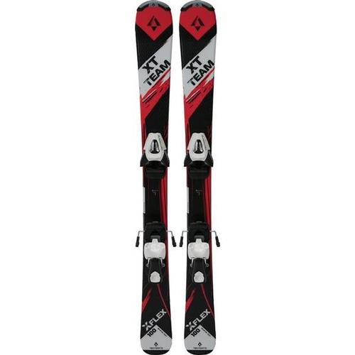 TECNOPRO Kinder Skiset XT Team, Größe 130 in Schwarz/Rot/Weiß