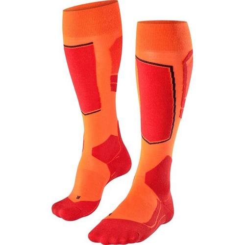 FALKE SK4 Herren Kniestrümpfe, Größe 44-45 in flash orange