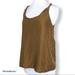 J. Crew Tops | J. Crew Silk Tank Top | Color: Gold | Size: 2