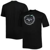 Men's Fanatics Branded Black New York Jets Big & Tall Color Pop T-Shirt