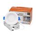 MW LIGHTING 3" Ultra-Slim Selectable CCT Remodel or New Construction IC LED Canless Recessed Lighting Kit in White | 2.5 H x 6 W in | Wayfair