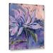 Red Barrel Studio® Blush Lily by Pamela J. Wingard - Print 24.0 H x 18.0 W x 2.0 D in blue/indigo/pinkCanvas in Wrapped Canvas | Wayfair