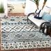 Blue 96 x 0.16 in Indoor Area Rug - Union Rustic Northpoint Southwestern Turquoise/Area Rug | 96 W x 0.16 D in | Wayfair