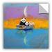 Bungalow Rose Panda Lake Removable Wall Decal Vinyl in White | 36 H x 36 W in | Wayfair DF92C27CD93740839F5381E948B04CBF