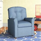 Harriet Bee Cyinthia Contemporary Cotton Chair in Blue | 29 H x 25 W x 23 D in | Wayfair VVRE3907 42728683