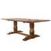 One Allium Way® Saniyah Dining Table Wood in Brown | 30 H x 88 W x 40 D in | Wayfair D558531D77604135AC538FC52DDC00E7