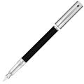 S.T. Dupont D-Initial Fountain Pen Duo Tone/Chrome, D-260204