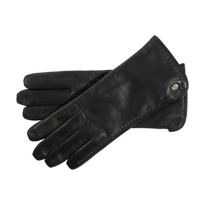 ROECKL Handschuhe Damen Leder mit Ziernaht Black