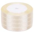 Le Prise™ 100 Yrds Silk Gift Pack Wrapping Bow Crafts Sewing Party Wedding Satin Ribbon Fabric in Brown | 1800 H x 2 W x 0.01 D in | Wayfair