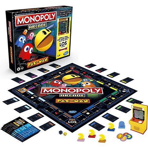 Monopoly Arcade Pac-Man, Monopoly Brettspiel Kinder ab 8 Jahren, i Kinder