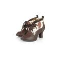 Ruby Shoo Womens Emma Heels Shoes Brown 5 UK