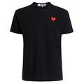 Comme des Garçons Play T-Shirt NERA Cuore Rosso - XL Black