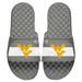 Men's ISlide Black/White West Virginia Mountaineers OHT Military Appreciation Slide Sandals