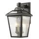 Z-Lite Bayland 16 Inch Tall 3 Light Outdoor Wall Light - 539M-ORB