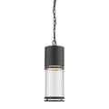 Z-Lite Luminata 17 Inch Tall LED Outdoor Hanging Lantern - 553CHB-BK-LED