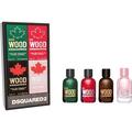 Dsquared2 Herrendüfte He Wood Geschenkset Eau de Toilette Spray Green Wood 5 ml + Eau de Toilette Spray Red Wood 5 ml + Eau de Toilette Spray Wood Pour Homme 5 ml + Eau de Toilette Spray Wood Pour Femme 5 ml