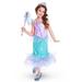 Disney Costumes | Halloween Disney Ariel Costume | Color: Green/Purple | Size: 5-6