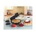 Euro Cuisine Electric Standard Waffle Maker, Ceramic in Brown | 4.5 H x 8 W x 10 D in | Wayfair WM520