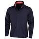 Calvin Klein Mens Collar Detail Waterproof Jacket - Navy/Red - XXXL