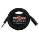 Pig Hog PX-TMXM15 6,35 mm TRS auf XLR Balance-Adapterkabel, 4,5 m