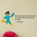 Design W/ Vinyl Right Track Perry the Platypus Wall Decal Vinyl in Green | 12 H x 20 W in | Wayfair Disney Quotes 19b
