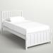 Sand & Stable™ Baby & Kids Santa Monica Twin Storage Platform Bed Wood in White | 41.4 H x 42 W x 79.5 D in | Wayfair