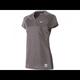 Nike Tops | 3 For $12 Nike Pro Fitted V Neck Running Top Gray Xs | Color: Black/Gray | Size: Xs