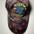 Disney Accessories | Disney Hs Rock'n Roller Coaster Baseball Cap Hat | Color: Black/Red | Size: Os