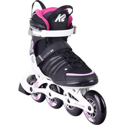 K2 Damen Inlineskates "Helena 90", Größe 36 ½ in black - pink - purple