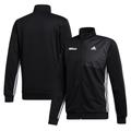 Men's adidas Black UMass Minutemen Transitional Tracktop Full-Zip Jacket