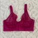 Victoria's Secret Intimates & Sleepwear | 3/$25 Victoria’s Secret Nwot Hot Pink Sheer Bra 32d | Color: Pink | Size: 32d