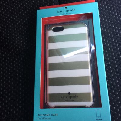Kate Spade Accessories | Kate Spade Phone Case Iphone 6 | Color: Cream/Gold | Size: Iphone 6