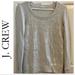 J. Crew Tops | J Crew Sequin Front Sweatshirt | Color: Gray | Size: Xs