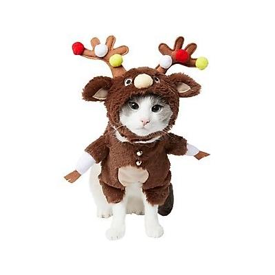 Frisco Front Walking Reindeer Dog & Cat Costume, 1 count, X-Small