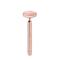 Crystallove - Roller a impulsi per il viso in quarzo rosa Massaggio Viso & Jaderoller 1 pieces unisex