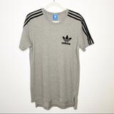 Adidas Shirts | Adidas Adicolor Fashion Tee Gray | Color: Black/Gray | Size: M