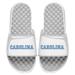 Men's ISlide White North Carolina Tar Heels Wordmark Slide Sandals