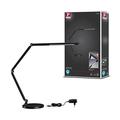 Paulmann 78912 LED Desk Lamp FlexBar White Switch Tunable White Including 1 x 10.6 Watt Dimmable Assistance Lights Black Table Lamp 3000 K