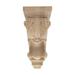 10 in x 4-3/4 in x 5-3/8 in Unfinished Small Hand Carved Solid Acanthus Leaf Corbel in Brown Architectural Products by Outwater L.L.C | Wayfair