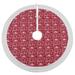 Saro Ho Ho Ho Design Tree Skirt Cotton | 72 W in | Wayfair 2525.R72R