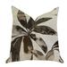 Plutus Brands Santorini Cove Tones Luxury Pillow Synthetic/Down/Feather | 16 H x 16 W x 3 D in | Wayfair PBRA1385-1616-DP