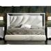 Hispania Home London Standard Bed Upholstered/Faux leather | 61 H x 83.46 W x 85 D in | Wayfair BEDOR108-KM