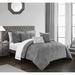 Dakota Fields Jodie Comforter Set Chenille in Gray | Queen Comforter + 9 Additional Pieces | Wayfair B1BB632AF4BA49B9B39BE83822AB729A