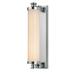 Hudson Valley Lighting Sheridan 1 - Light Bath Bar, Glass in Gray | 15.5 H x 3.25 W x 6 D in | Wayfair 9708-PC