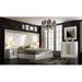 Hispania Home London Bedor130 Bedroom Set 5 Pieces Wood in Black | King | Wayfair BEDOR130-SET5KHG